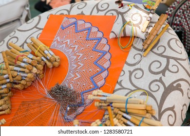 Beautiful Bobbin Lace Making