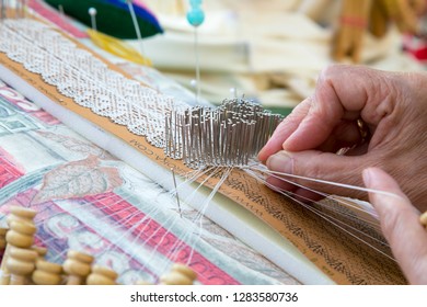 Beautiful Bobbin Lace Making