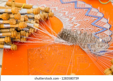 Beautiful Bobbin Lace Making