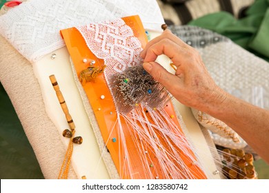 Beautiful Bobbin Lace Making