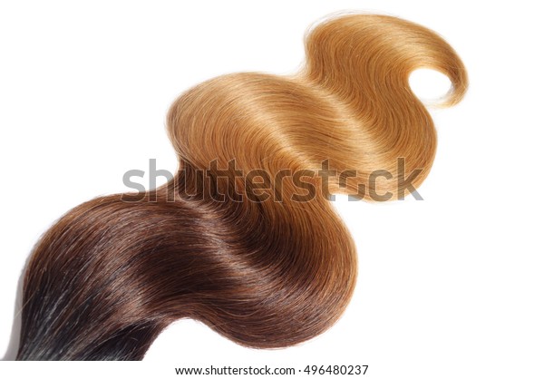 Beautiful Body Wave Ombre Three Tone Stock Photo Edit Now