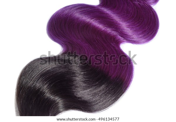 Beautiful Body Wave Ombre Two Tone Stock Photo Edit Now 496134577