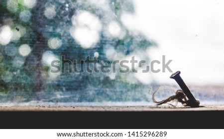 Similar – Image, Stock Photo Lantern over hedge Town