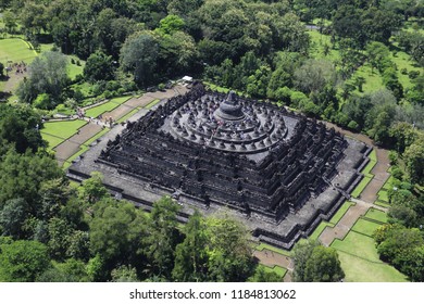 Beautiful Borobudur Temple In Magelang, Indonesia