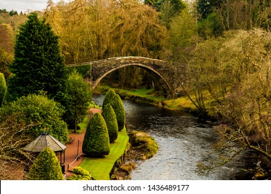 The Beautiful Brig O Doon In Ayrshire Scotland.