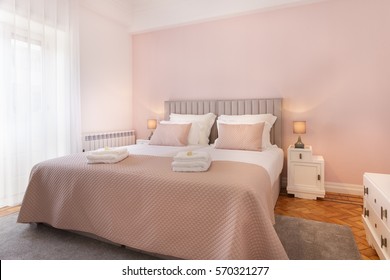 Beautiful and bright bedroom