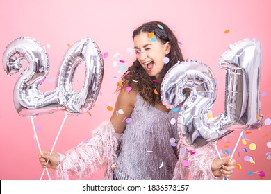 White Blonde Beautiful Woman Celebrating Birthday Stock Photo (Edit Now ...