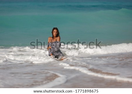 Similar – Image, Stock Photo maldives hip-high Maldives