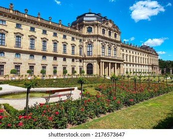 A Beautiful Building Of The Würzburg Residence 