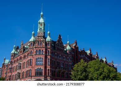 Beautiful Building In The Warehouse District Of Hamburg