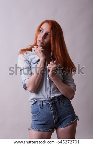 very short shirt on busty girl Anal teen wild