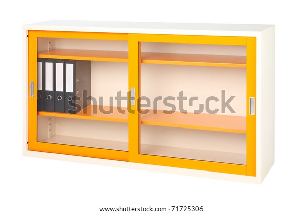 Beautiful Cabinet Mirror Slide Doors More Stock Photo Edit Now