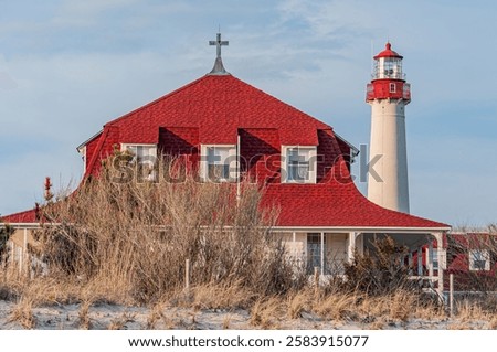Beautiful Cape May Point on a Spring Afternoon, New Jersey