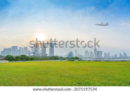 The beautiful capital of Singapore.