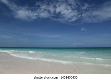 A Beautiful Caribbean Beach At Harbor Island, Bahamas