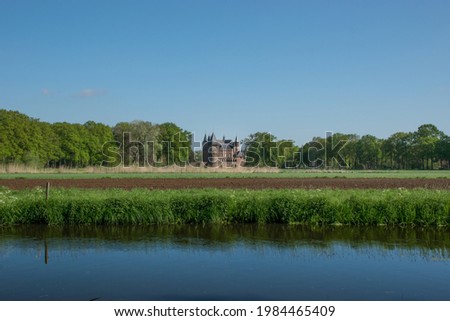 The beautiful castle of Heeswijk Dinther in the Netherlands Stock photo © 