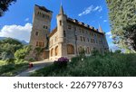 A beautiful castle in Switzerland in the Sierre