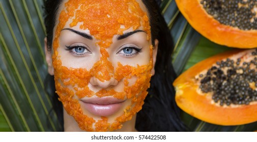 Download Papaya Mask Images Stock Photos Vectors Shutterstock PSD Mockup Templates