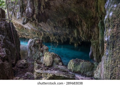 Beautiful Cavern with fresh water, Mayan history.
