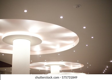 Beautiful Ceiling With LED Lighting