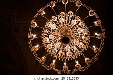 Beautiful Chandeliers In Palazzo Medici Riccardi