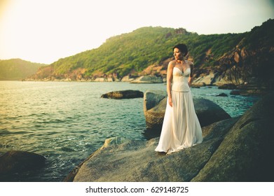 Beach Wedding Mood Images Stock Photos Vectors Shutterstock