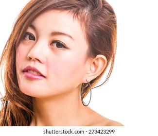 Beautiful Chinese woman, beauty portrait - Shutterstock ID 273423299