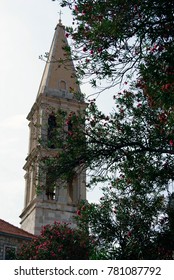 Beautiful Church In The Old Town Of Stari Grad On The Island Of Hvar