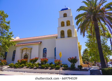 Beautiful Church At San Diego Old Town State Historic Park