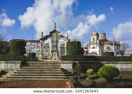Beautiful city of Barcelos in Portugal