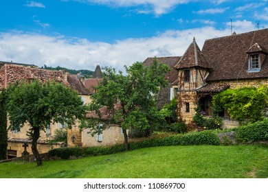 In The Beautiful City Of Sarlat Dordogne Perigord France