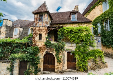 In The Beautiful City Of Sarlat Dordogne Perigord France