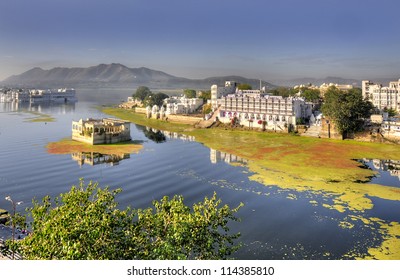 Beautiful City Of Udaipur In Rajasthan State In India