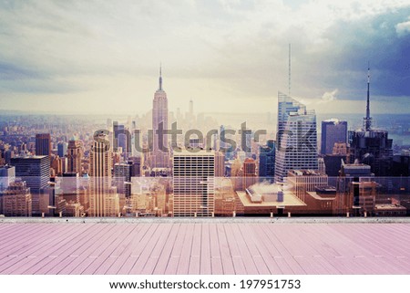 Similar – Foto Bild Skyline von Manhattan / New York