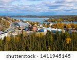 Beautiful City View in Yellowknife, Northwest Territories, Canada