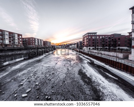 Foto Bild Speicherstadt Hamburg im Winter