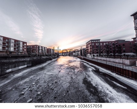 Similar – Foto Bild Speicherstadt Hamburg im Winter