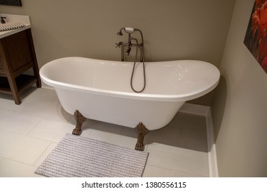 A Beautiful Claw Foot Bath Tub.