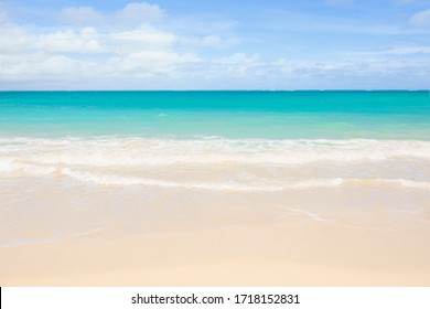 Beautiful Clear Blue Aqua Ocean Waves Stock Photo 1718152831 | Shutterstock