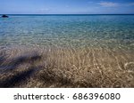 Beautiful clear waters of Waialea, near Puako, Big Island, Hawaii