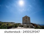 Beautiful cliffs in Malta, Chapel of St. Mary Magdalene