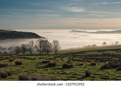 Beautiful Cloud Inversion In The South Wales Valleys