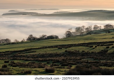 Beautiful Cloud Inversion In The South Wales Valleys