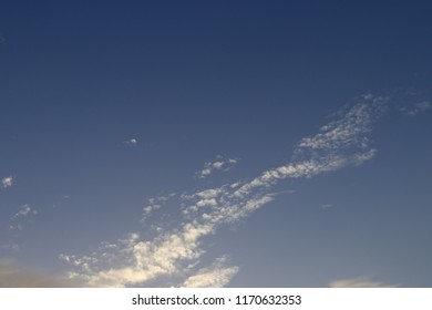 Beautiful cloud pattern on the sky, background