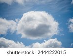 beautiful clouds over austrlia in summer 