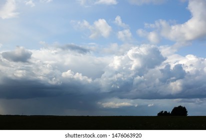 Beautiful clouds in the sky. Clouds foreshadowing rain. - Shutterstock ID 1476063920