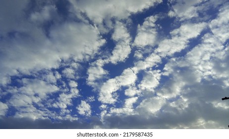 Beautiful Clouds In Winter Sky Day 