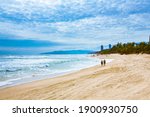 the Beautiful Coast of Haitang Bay, Sanya, sanya the Tropical Island Tourism Destination in China.