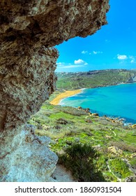 Beautiful coastal view from Malta hike