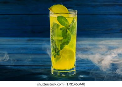 A beautiful cocktail of smoke